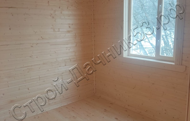 3 Каркасно-щитовой дом Д-30, 6х6м, 37,5  М², Московская область, Волоколамский район, СНТ Ниимаш. (10)